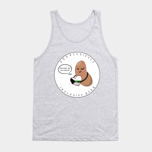 Demiromantic Pride: Aggressively Inclusive Bean Tank Top